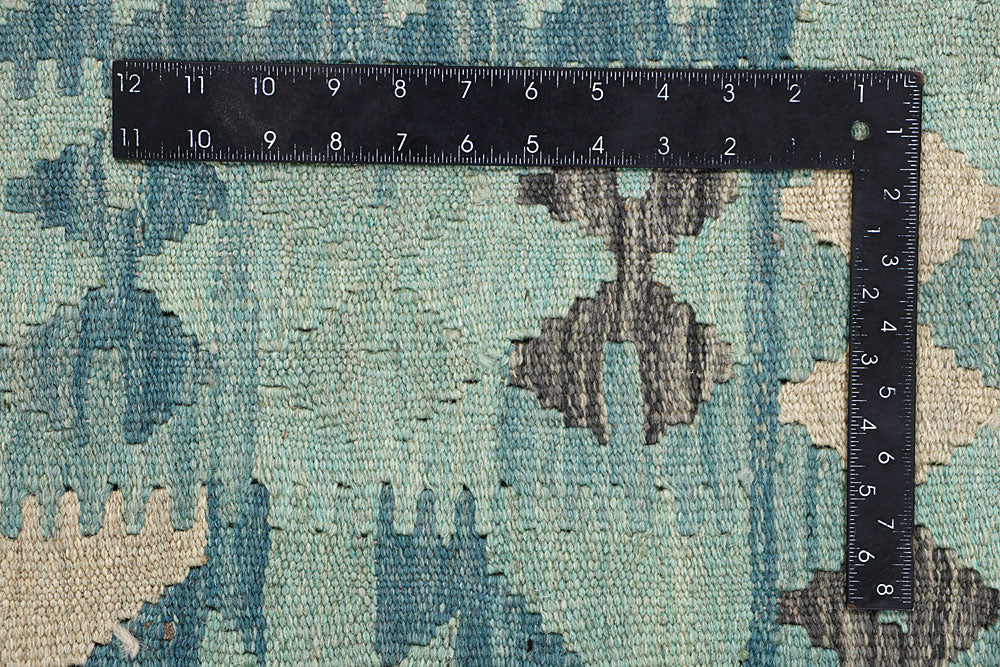 Multi Colored Kilim 6' 8 x 9' 8 - No. 64461 - ALRUG Rug Store