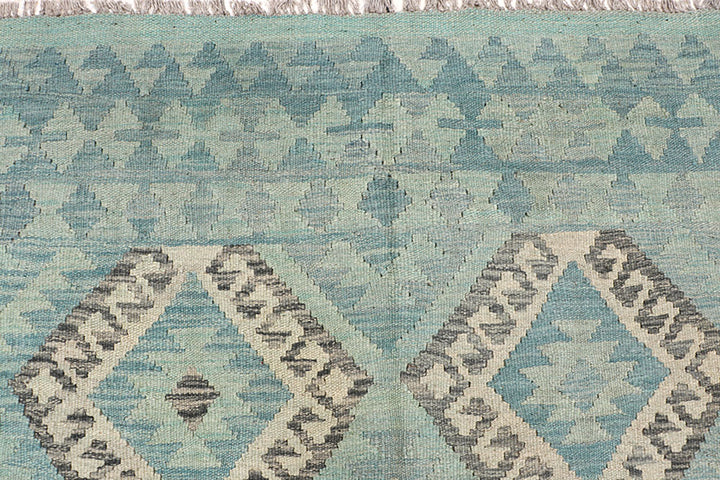 Multi Colored Kilim 6' 9 x 9' 9 - No. 64464 - ALRUG Rug Store