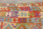 Multi Colored Kilim 6' 5 x 10' 3 - No. 64467 - ALRUG Rug Store