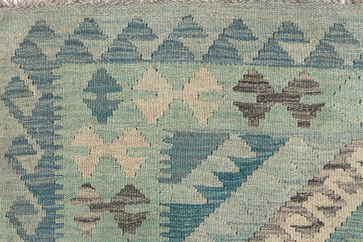 Multi Colored Kilim 6' 10 x 9' 10 - No. 64495 - ALRUG Rug Store