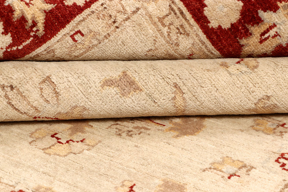 Blanched Almond Ziegler 5' 6 x 7' 9 - No. 64507 - ALRUG Rug Store