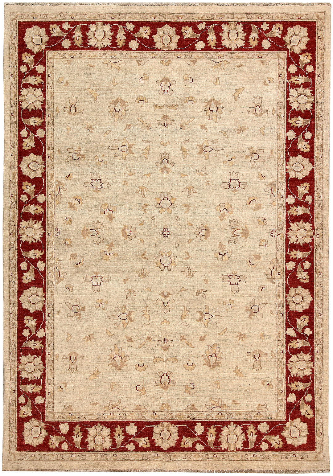 Blanched Almond Ziegler 5' 6 x 7' 9 - No. 64507 - ALRUG Rug Store