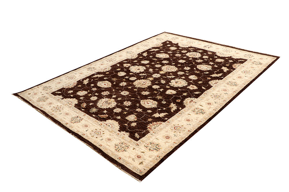 Blanched Almond Ziegler 5' 8 x 7' 9 - No. 64512 - ALRUG Rug Store
