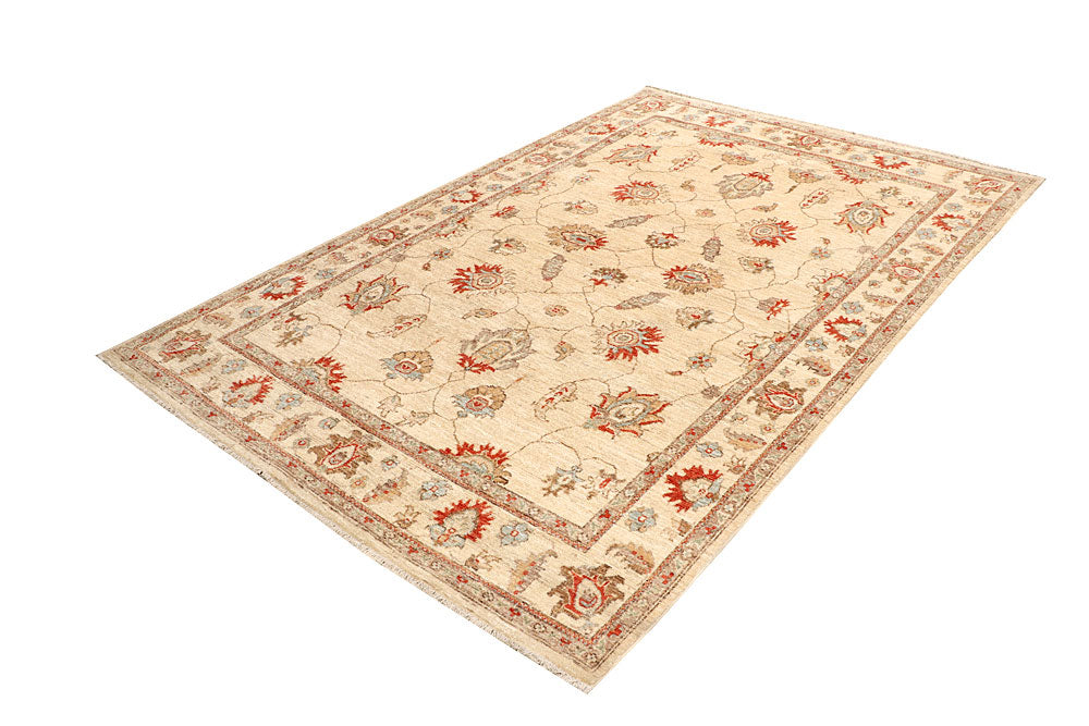 Blanched Almond Ziegler 5' 3 x 7' 11 - No. 64513 - ALRUG Rug Store