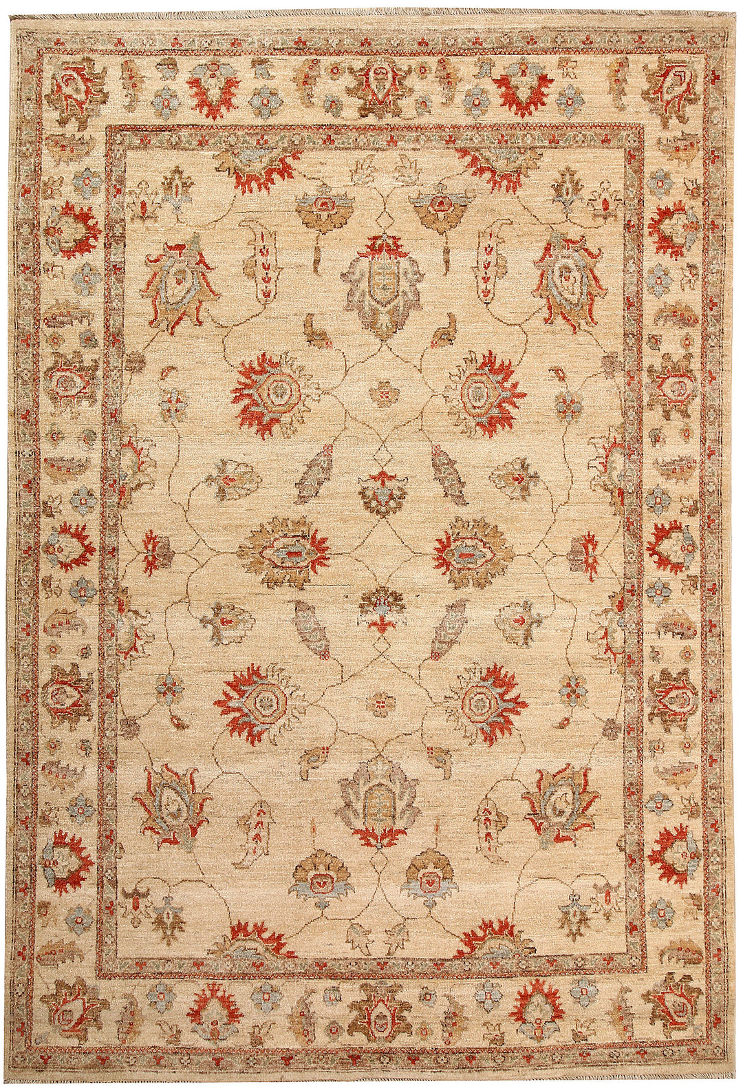 Blanched Almond Ziegler 5' 3 x 7' 11 - No. 64513 - ALRUG Rug Store