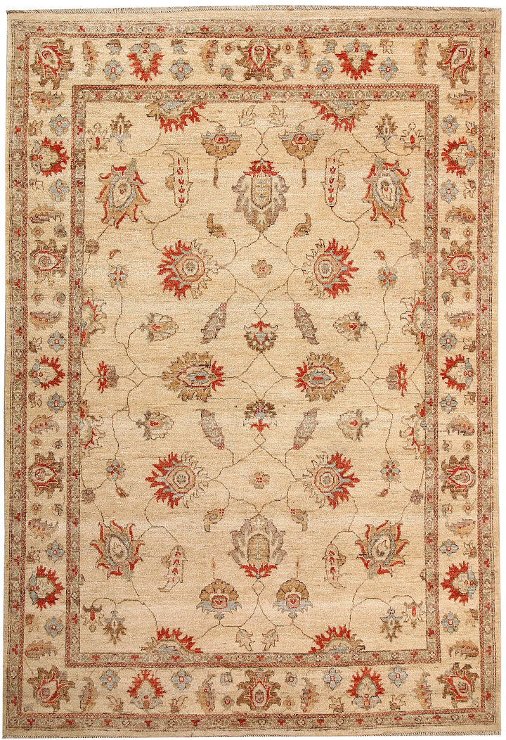 Blanched Almond Ziegler 5' 3 x 7' 11 - No. 64513 - ALRUG Rug Store