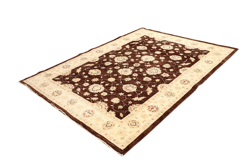 Saddle Brown Ziegler 5' 8 x 7' 9 - No. 64515 - ALRUG Rug Store