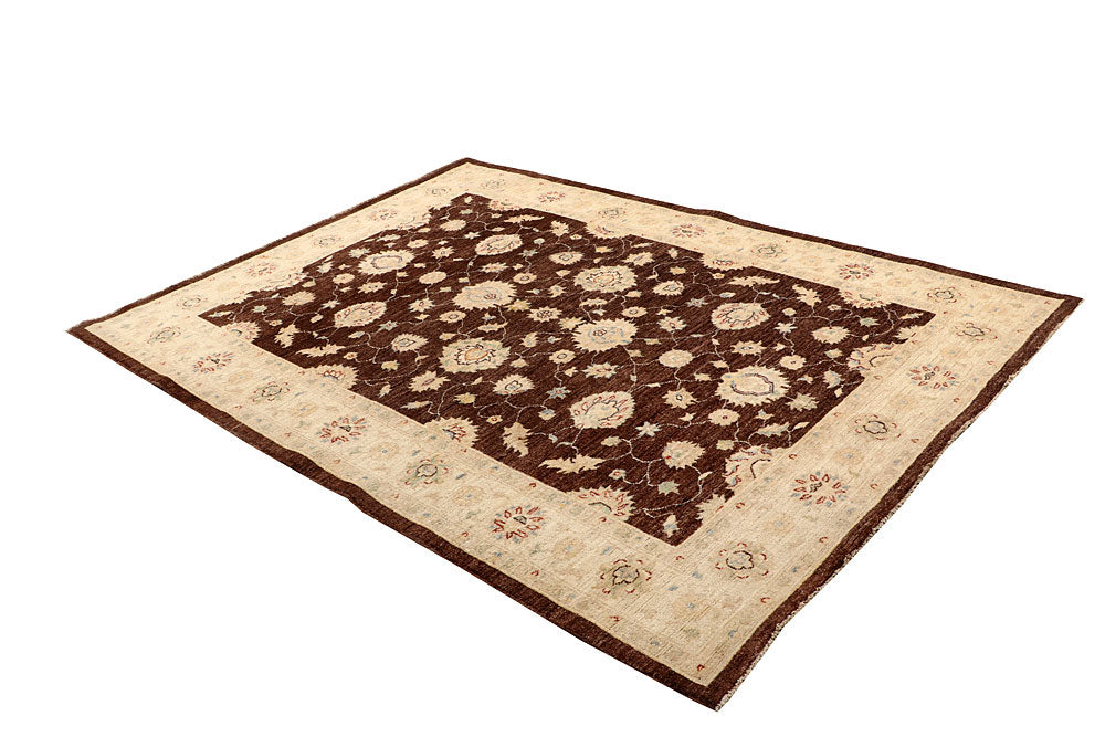 Saddle Brown Ziegler 5' 8 x 7' 9 - No. 64515 - ALRUG Rug Store