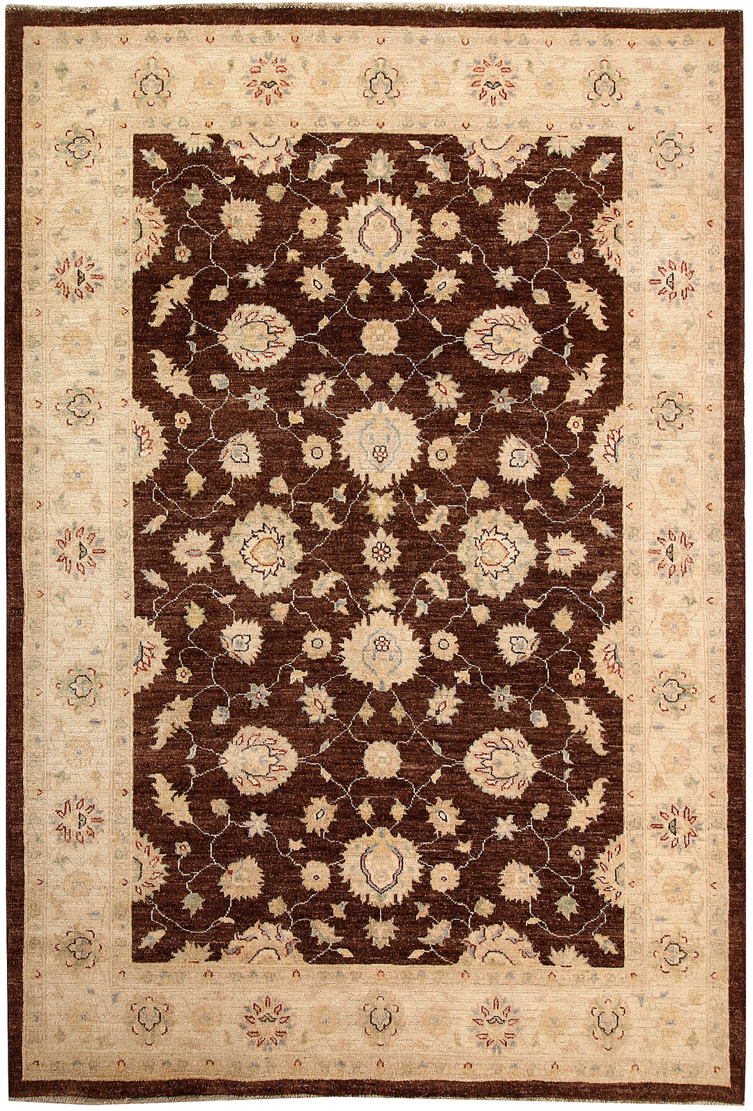 Saddle Brown Ziegler 5' 8 x 7' 9 - No. 64515 - ALRUG Rug Store