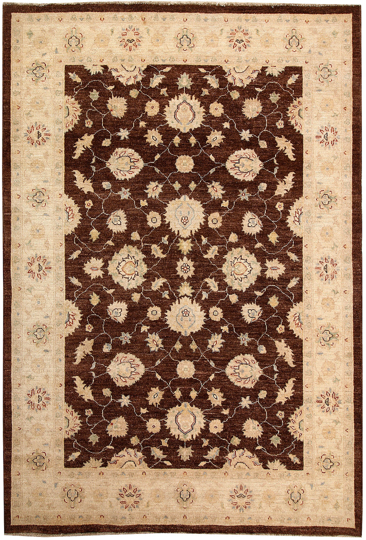 Saddle Brown Ziegler 5' 8 x 7' 9 - No. 64515 - ALRUG Rug Store