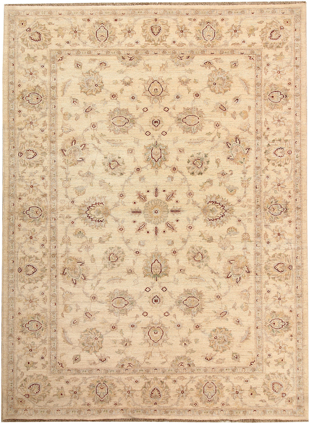 Blanched Almond Ziegler 5' 9 x 7' 10 - No. 64516 - ALRUG Rug Store
