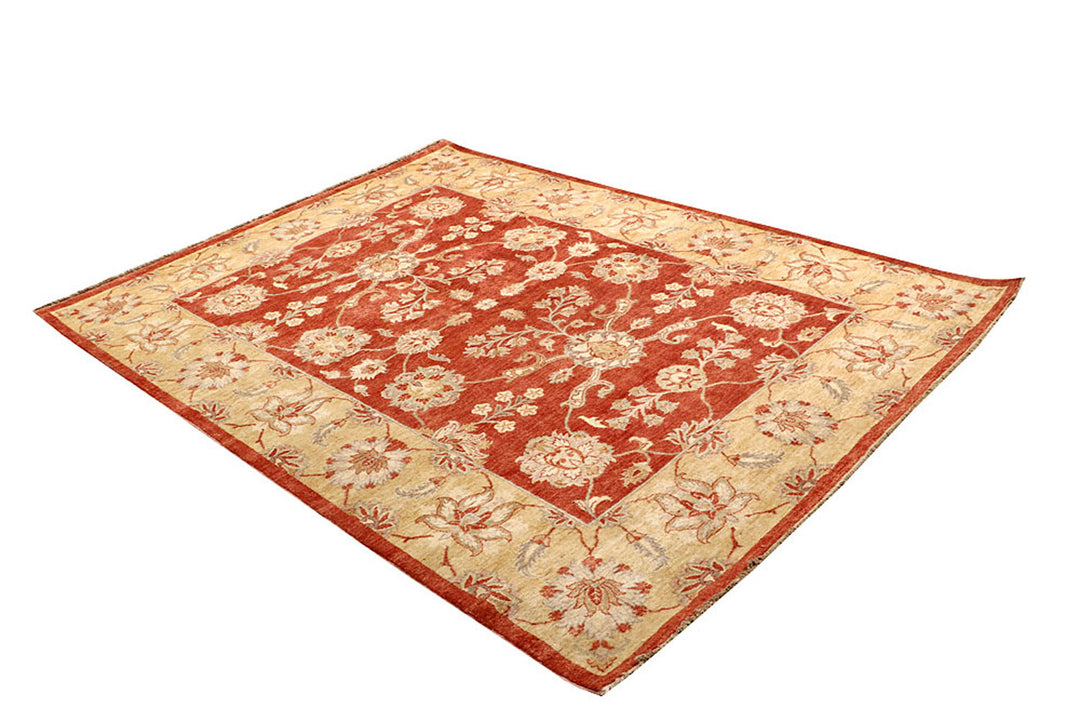 Chocolate Ziegler 5'  8" x 7'  9" - No. QA13379