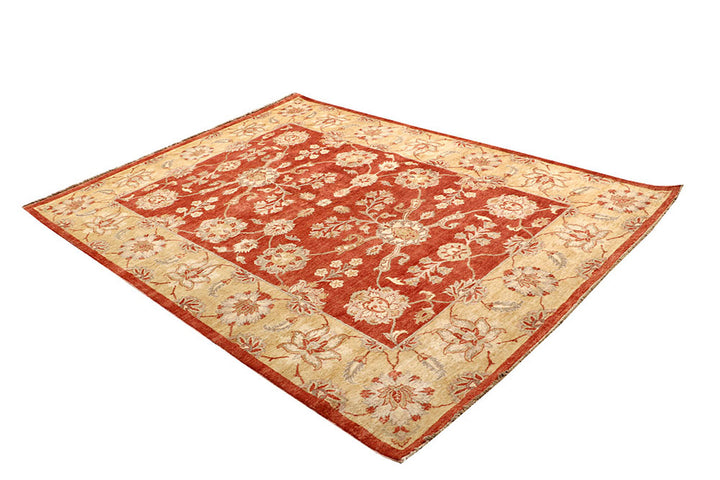 Chocolate Ziegler 5'  8" x 7'  9" - No. QA13379