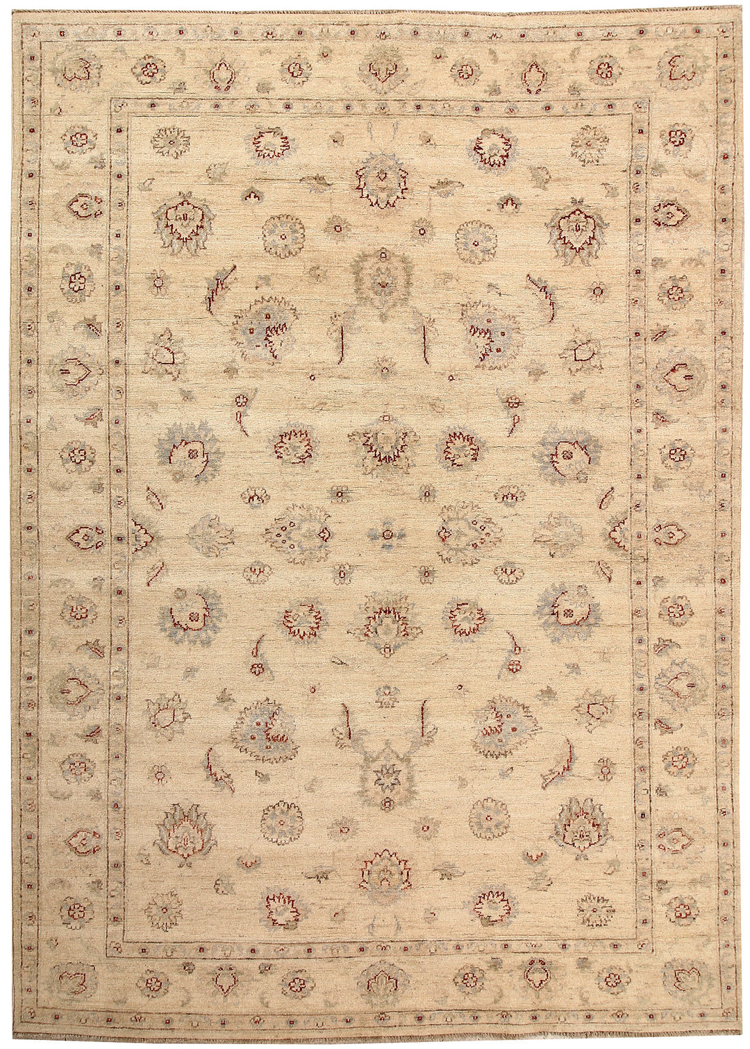 Blanched Almond Ziegler 5' 9 x 8' 2 - No. 64518 - ALRUG Rug Store