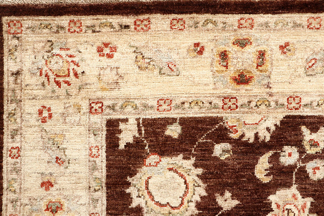 Saddle Brown Ziegler 5'  5" x 7'  9" - No. QA30186