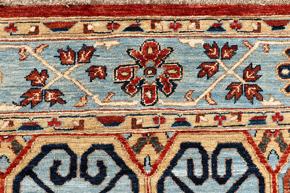 Multi Colored Ziegler 5' 10 x 8' 10 - No. 64521 - ALRUG Rug Store
