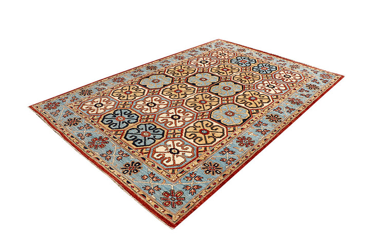 Multi Colored Ziegler 5' 10 x 8' 10 - No. 64521 - ALRUG Rug Store