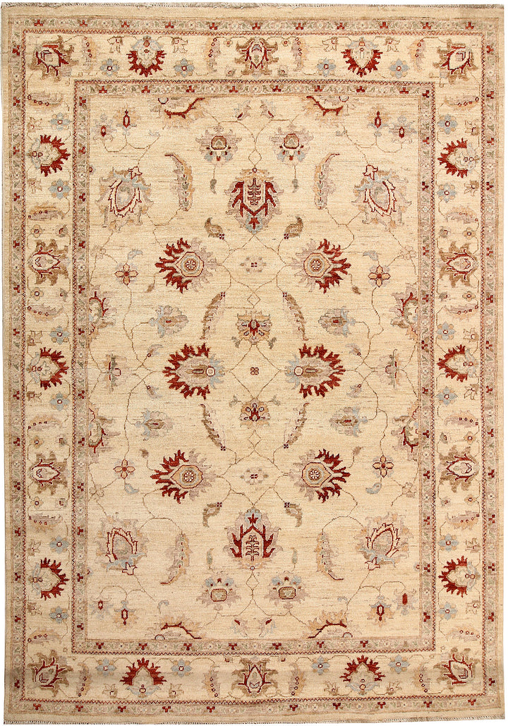 Blanched Almond Ziegler 5' 7 x 7' 10 - No. 64524 - ALRUG Rug Store