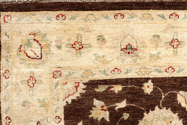 Saddle Brown Ziegler 5'  4" x 7'  8" - No. QA64103