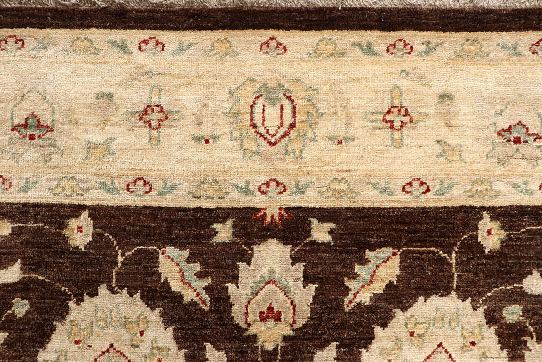 Saddle Brown Ziegler 5'  4" x 7'  8" - No. QA64103