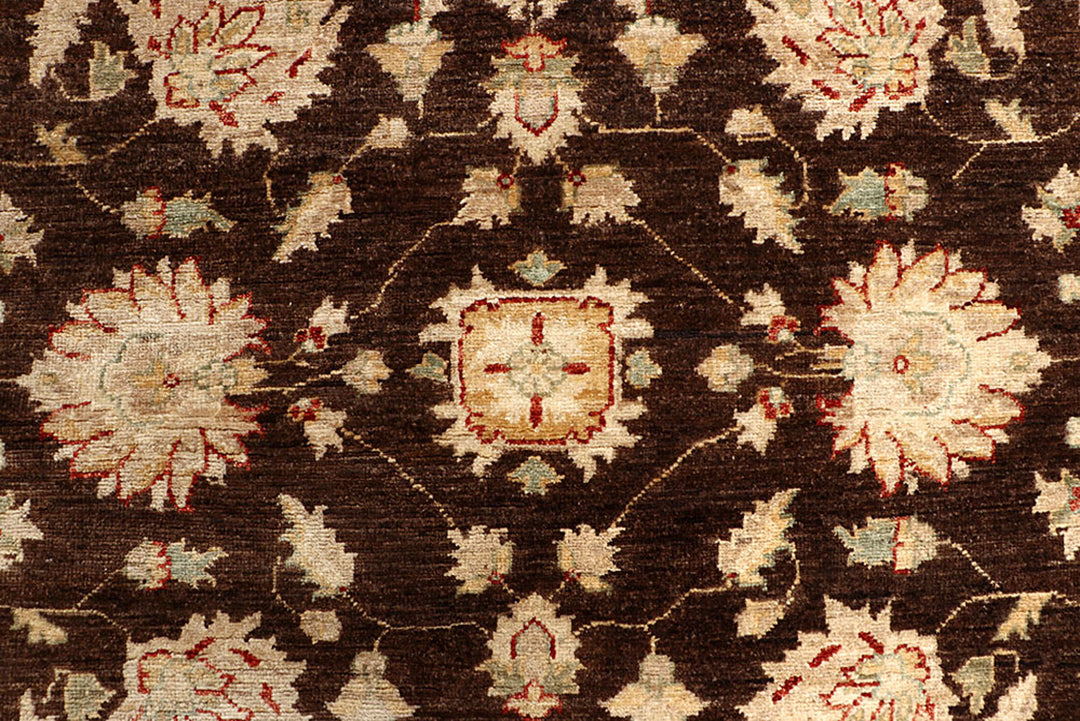 Saddle Brown Ziegler 5'  4" x 7'  8" - No. QA64103