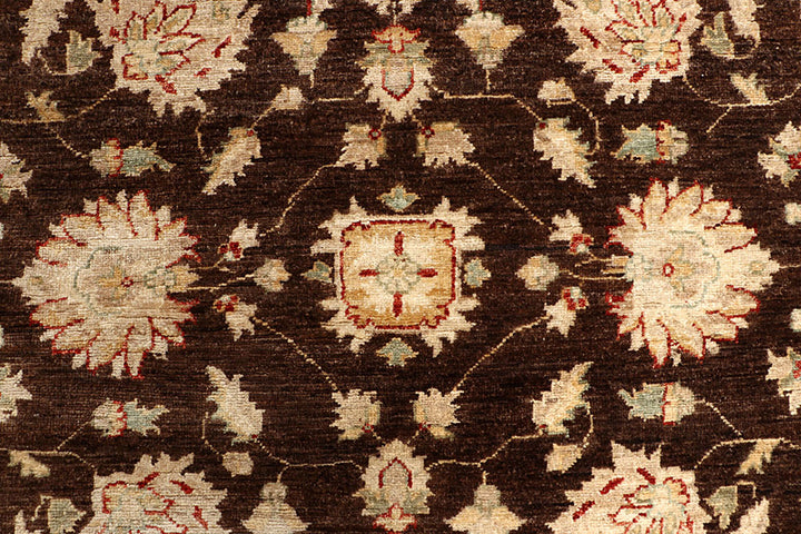 Saddle Brown Ziegler 5'  4" x 7'  8" - No. QA64103