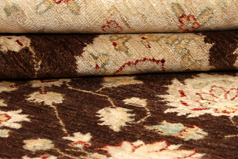 Saddle Brown Ziegler 5' 4 x 7' 8 - No. 64525 - ALRUG Rug Store