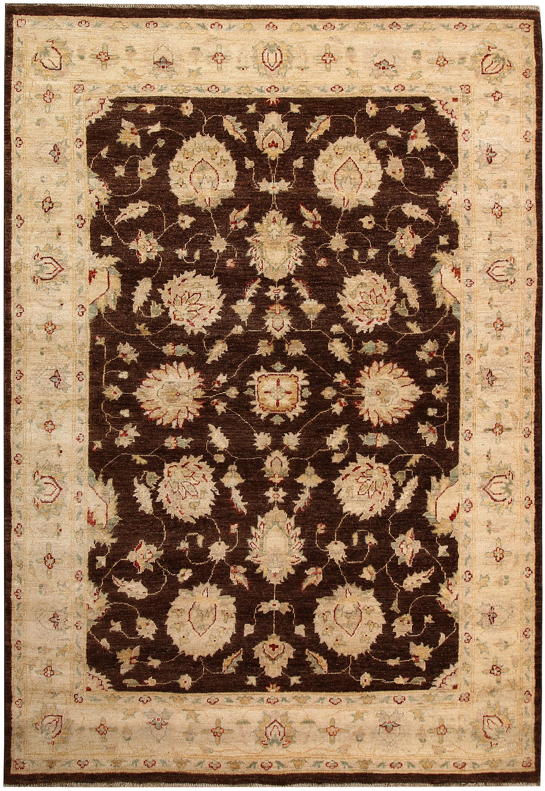 Saddle Brown Ziegler 5' 4 x 7' 8 - No. 64525 - ALRUG Rug Store