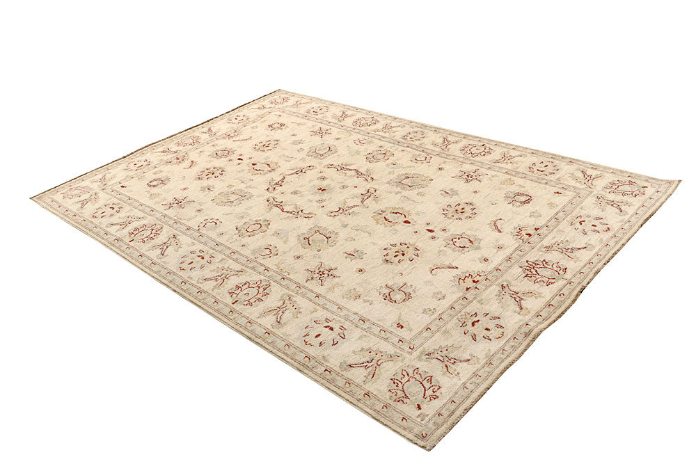 Blanched Almond Ziegler 5' 6 x 8' - No. 64526 - ALRUG Rug Store