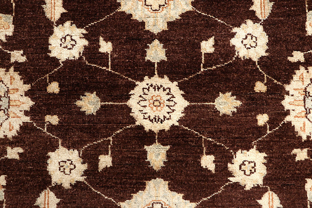 Saddle Brown Ziegler 5'  8" x 7'  9" - No. QA13531