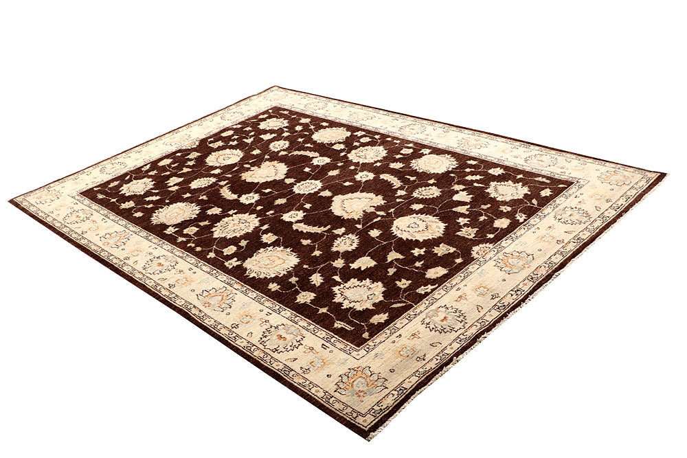 Saddle Brown Ziegler 5' 8 x 7' 9 - No. 64527 - ALRUG Rug Store