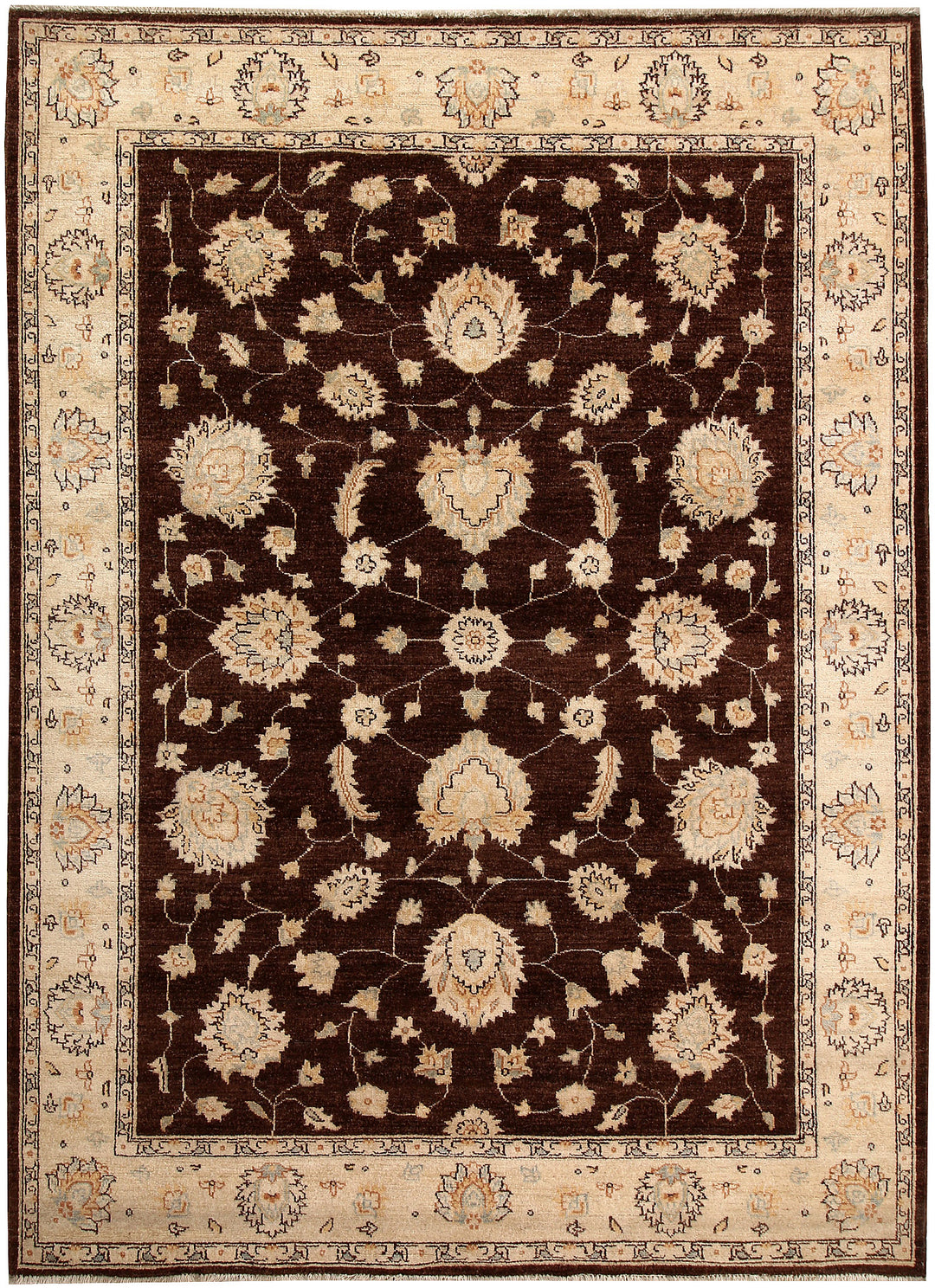 Saddle Brown Ziegler 5' 8 x 7' 9 - No. 64527 - ALRUG Rug Store