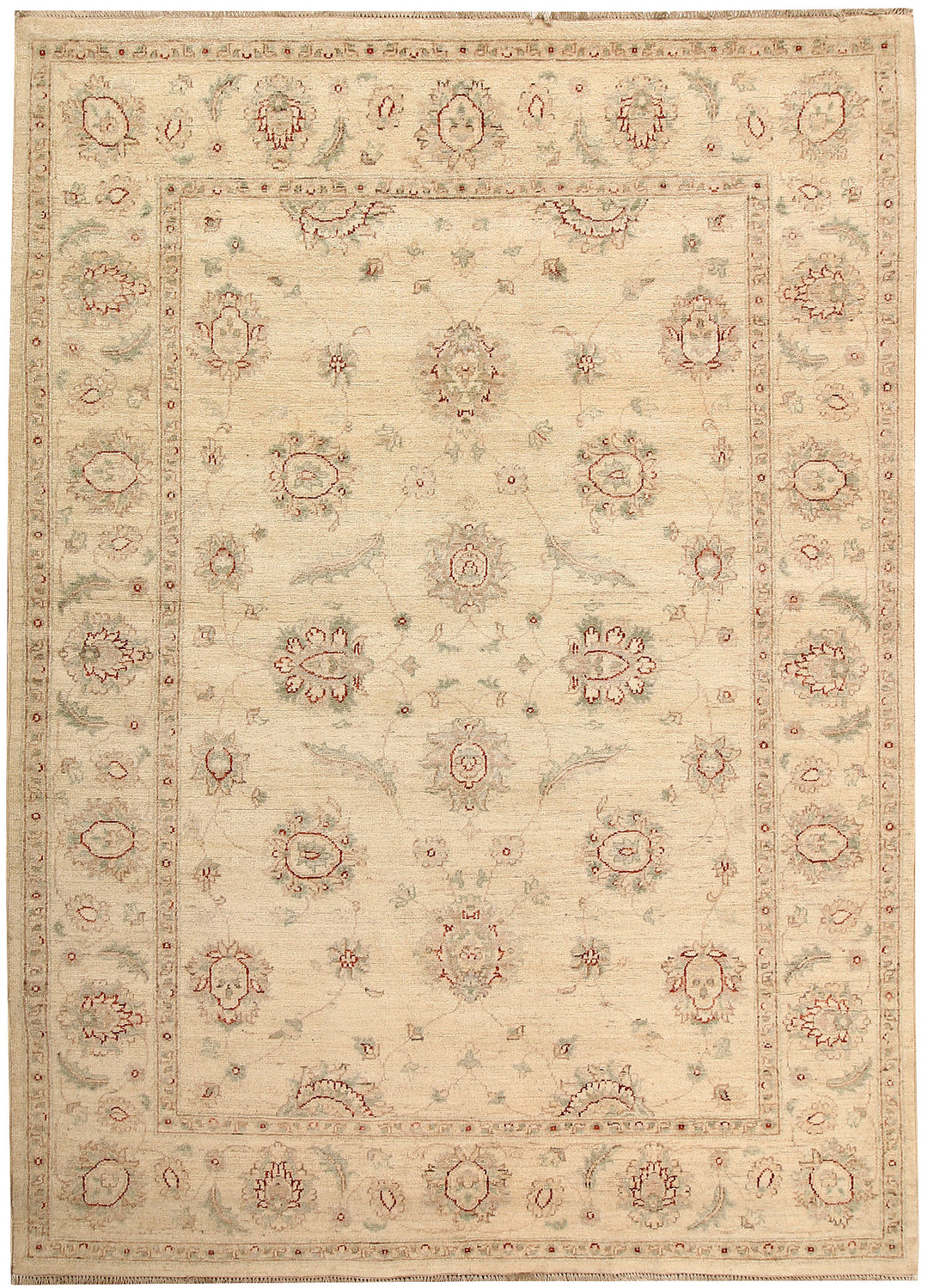 Blanched Almond Ziegler 5' 6 x 7' 9 - No. 64528 - ALRUG Rug Store