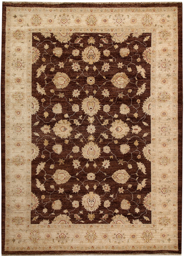Saddle Brown Ziegler 5' 7 x 7' 9 - No. 64533 - ALRUG Rug Store