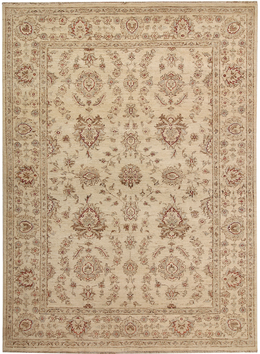 Blanched Almond Ziegler 5' 7 x 7' 9 - No. 64539 - ALRUG Rug Store