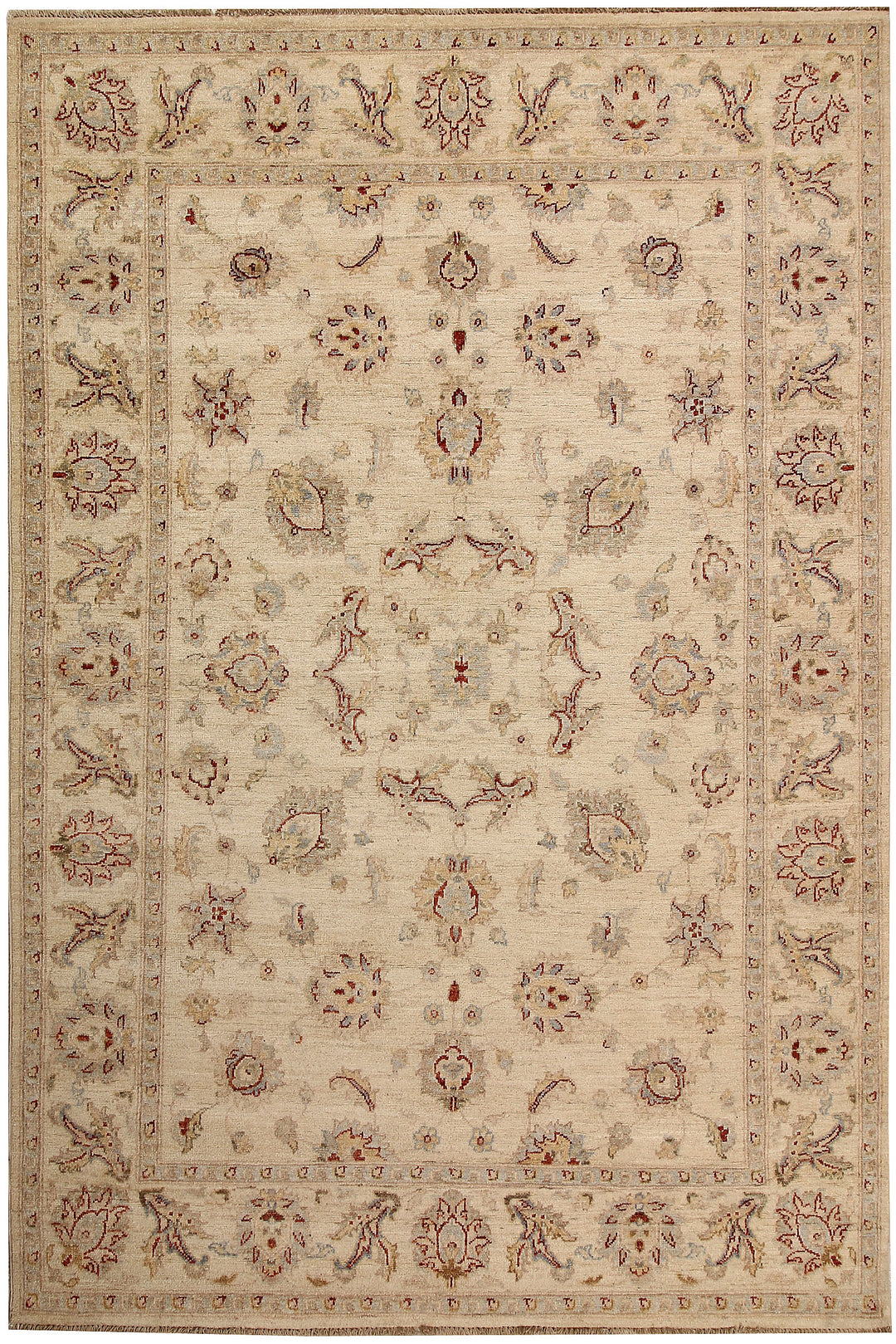 Blanched Almond Ziegler 5' 8 x 7' 10 - No. 64541 - ALRUG Rug Store