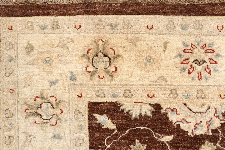 Saddle Brown Ziegler 5'  5" x 7'  8" - No. QA61354