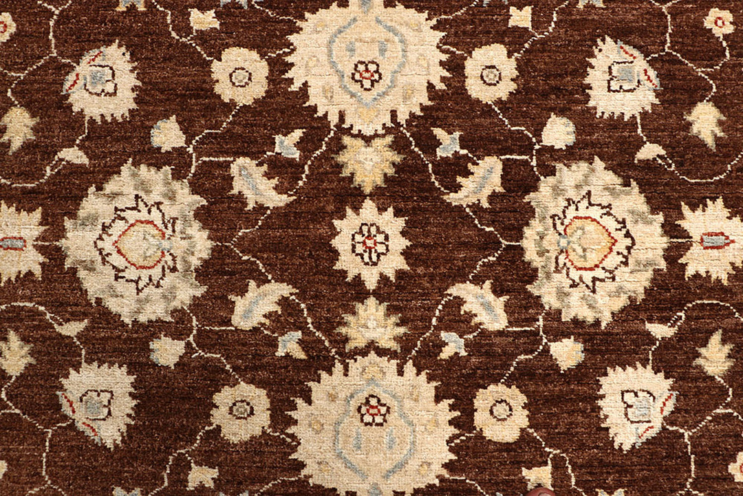 Saddle Brown Ziegler 5'  5" x 7'  8" - No. QA61354