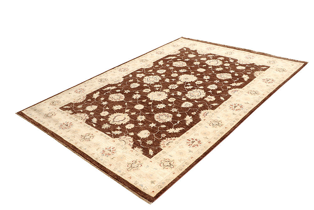 Saddle Brown Ziegler 5' 5 x 7' 8 - No. 64542 - ALRUG Rug Store