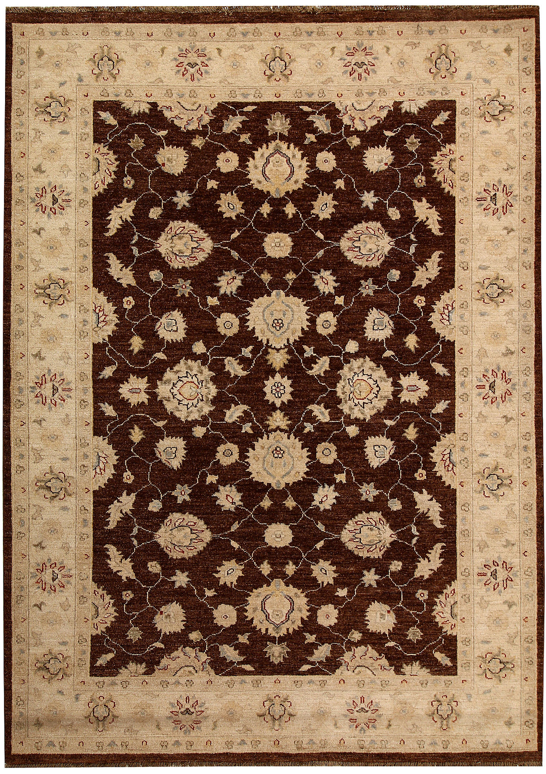 Saddle Brown Ziegler 5' 5 x 7' 8 - No. 64542 - ALRUG Rug Store