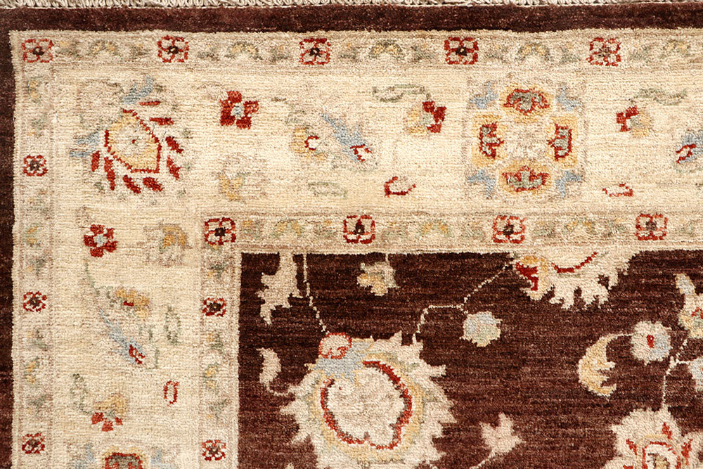 Saddle Brown Ziegler 5' 7 x 7' 11 - No. 64544 - ALRUG Rug Store