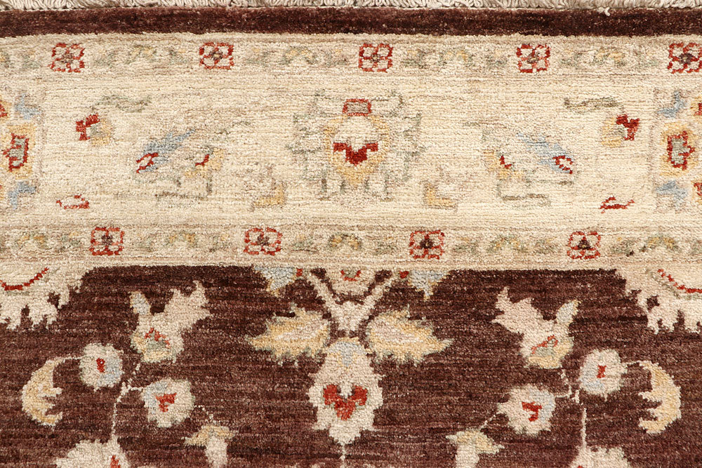 Saddle Brown Ziegler 5' 7 x 7' 11 - No. 64544 - ALRUG Rug Store