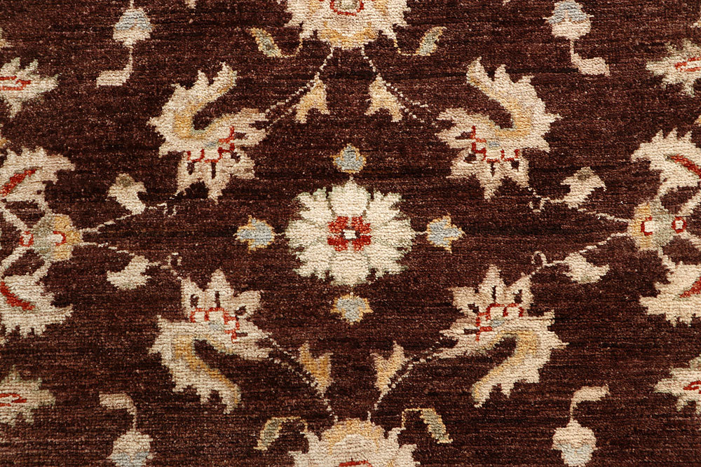 Saddle Brown Ziegler 5' 7 x 7' 11 - No. 64544 - ALRUG Rug Store