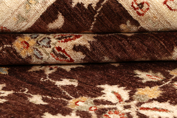 Saddle Brown Ziegler 5' 7 x 7' 11 - No. 64544 - ALRUG Rug Store