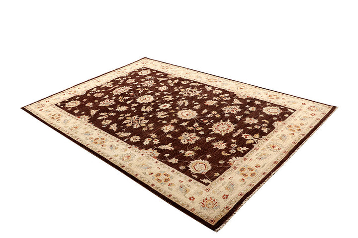 Saddle Brown Ziegler 5' 7 x 7' 11 - No. 64544 - ALRUG Rug Store