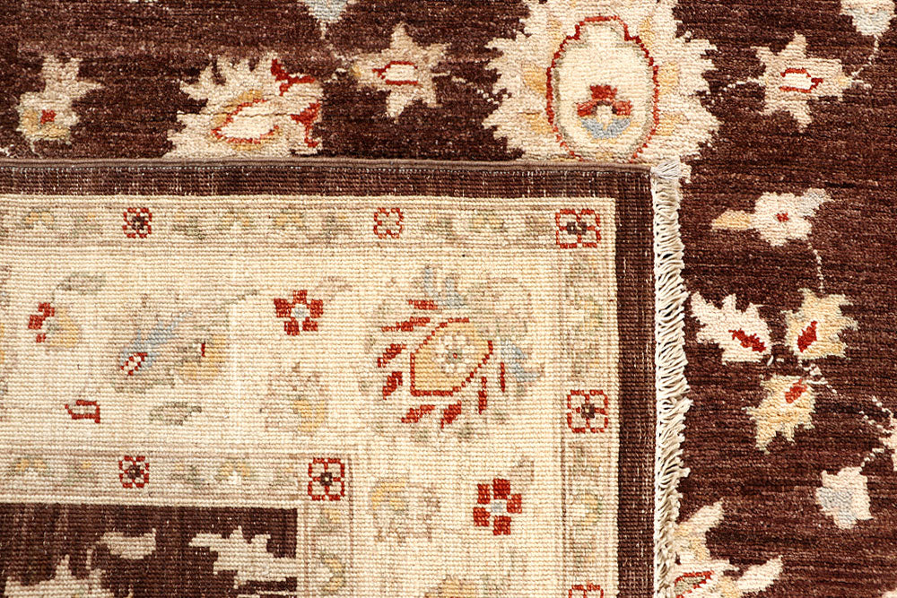 Saddle Brown Ziegler 5' 7 x 7' 11 - No. 64544 - ALRUG Rug Store