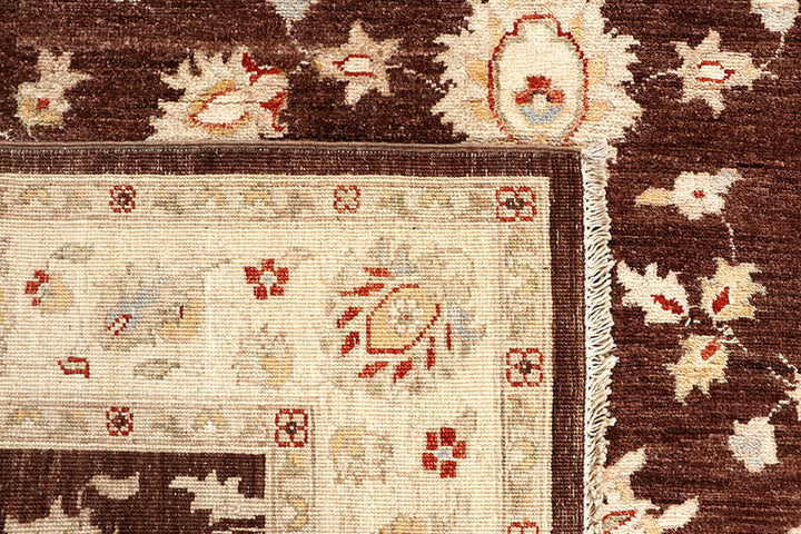 Saddle Brown Ziegler 5'  7" x 7'  11" - No. QA92637