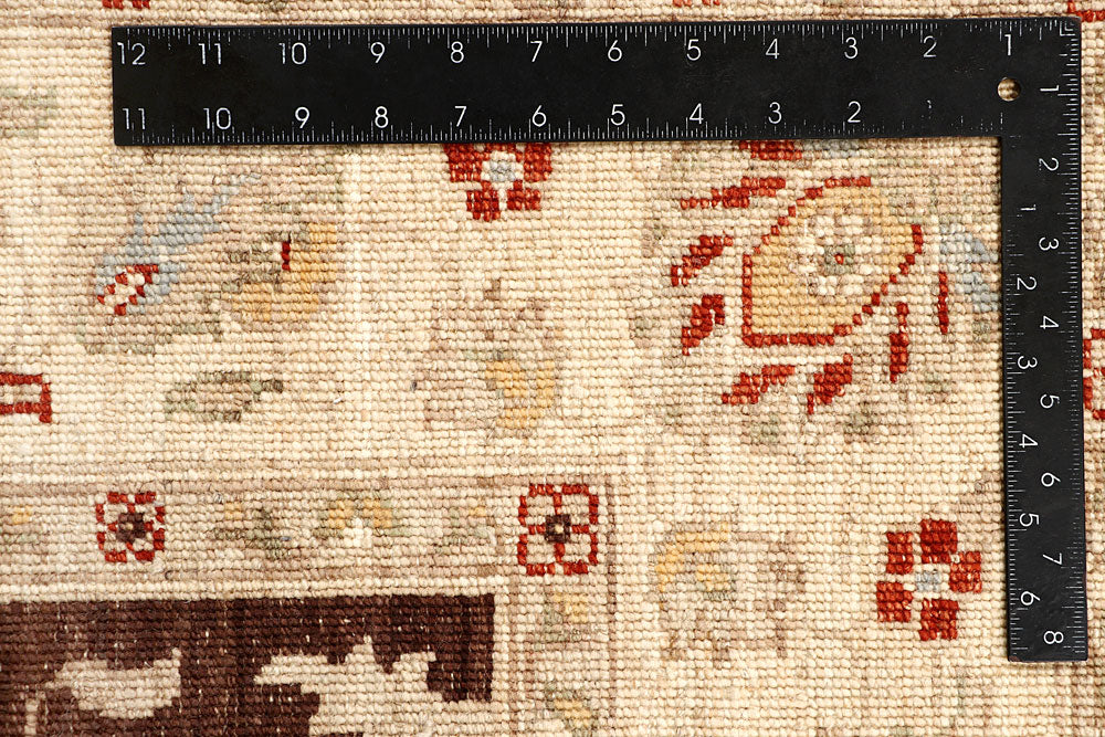 Saddle Brown Ziegler 5' 7 x 7' 11 - No. 64544 - ALRUG Rug Store