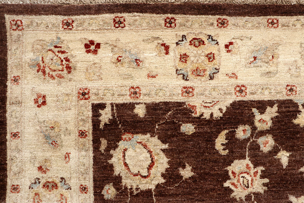 Saddle Brown Ziegler 5' 7 x 7' 9 - No. 64545 - ALRUG Rug Store