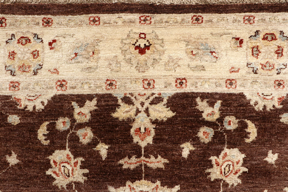 Saddle Brown Ziegler 5' 7 x 7' 9 - No. 64545 - ALRUG Rug Store